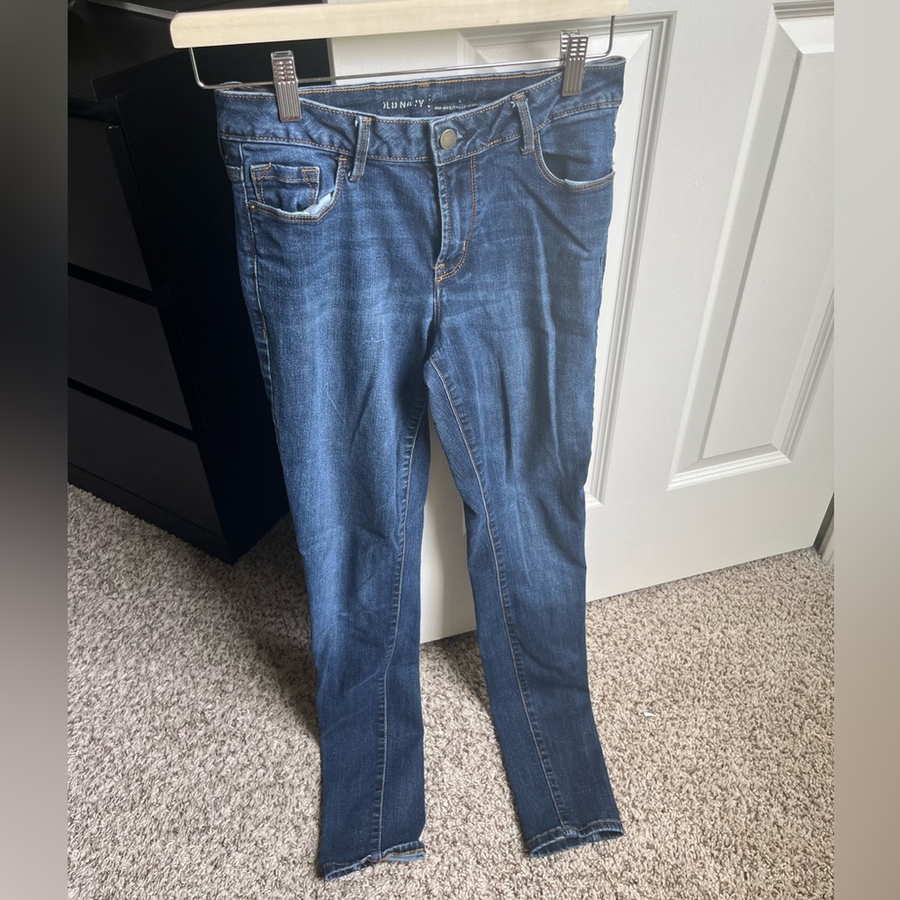 Old Navy Long/Hi-rise skinny jeans